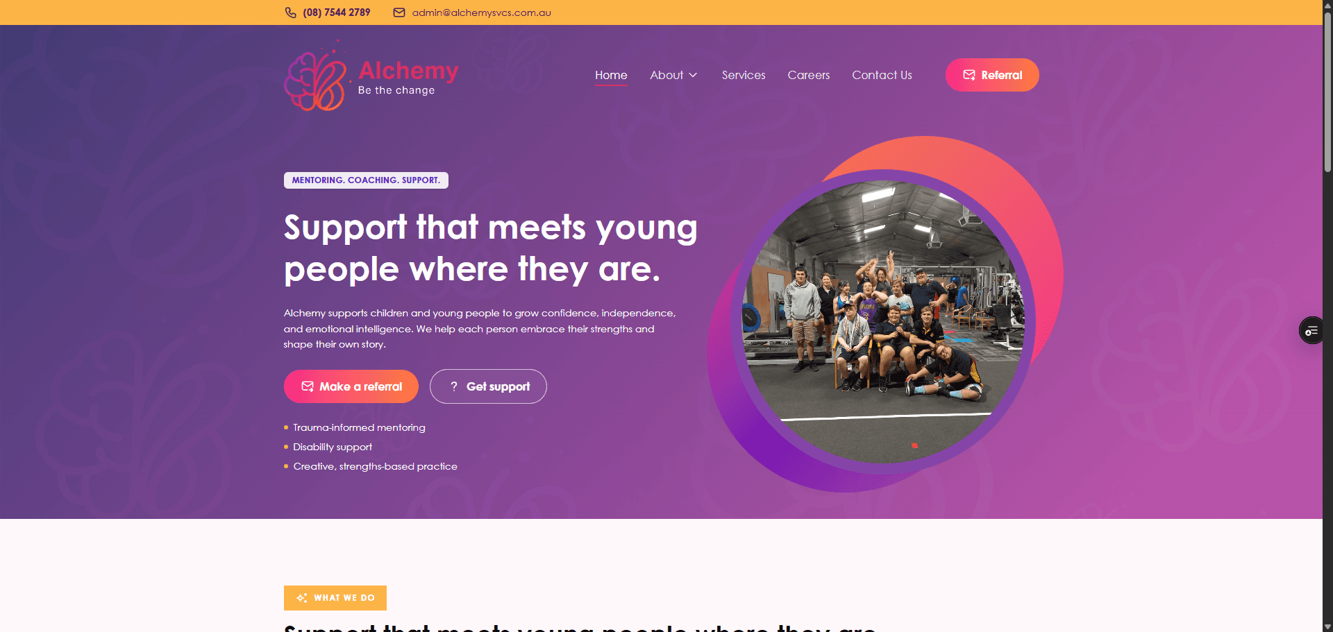 Alchemy Services project preview