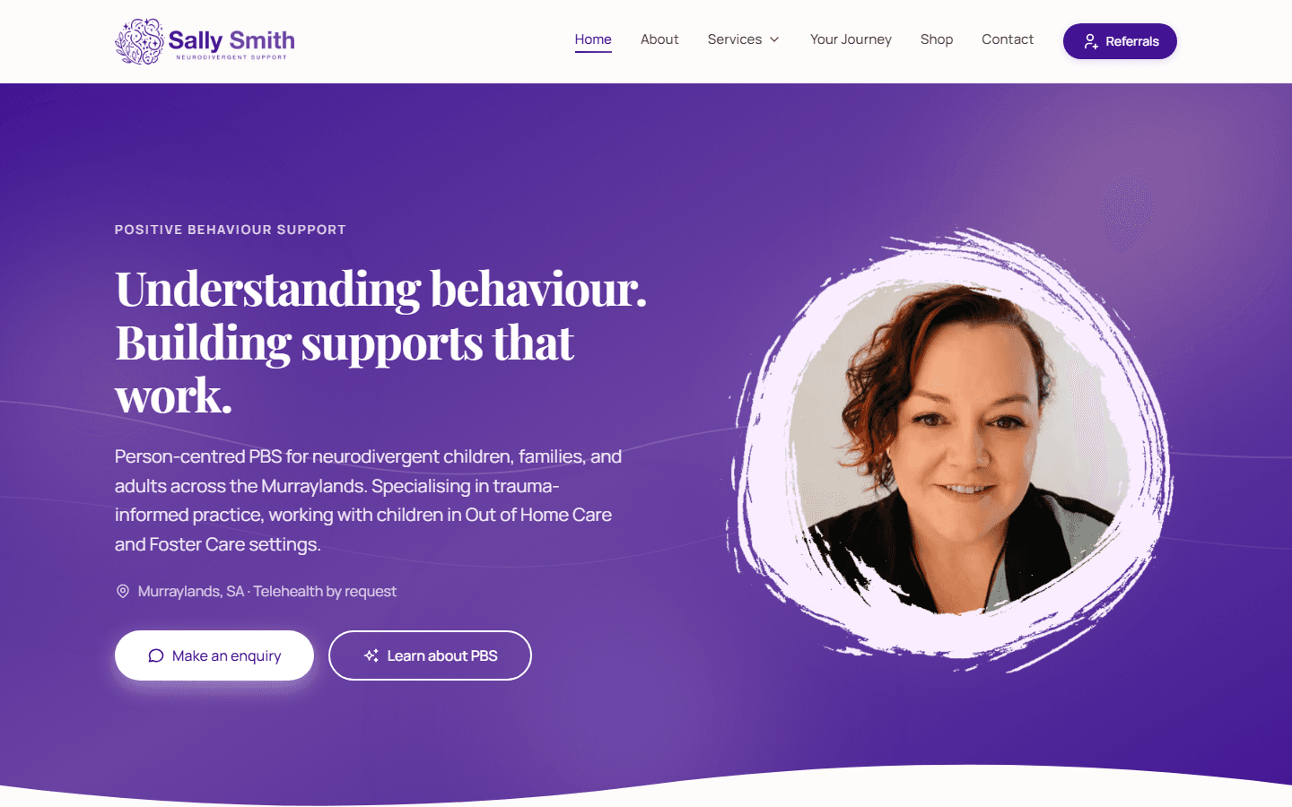 Sally Smith - Positive Behaviour Support project preview