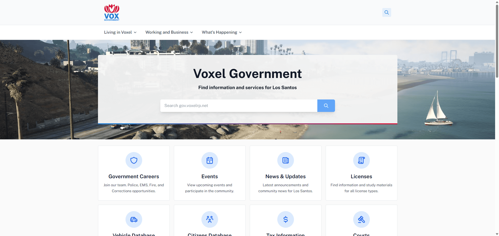Voxel Roleplay project preview