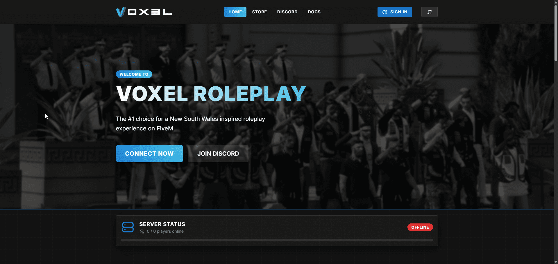 Voxel Roleplay project preview