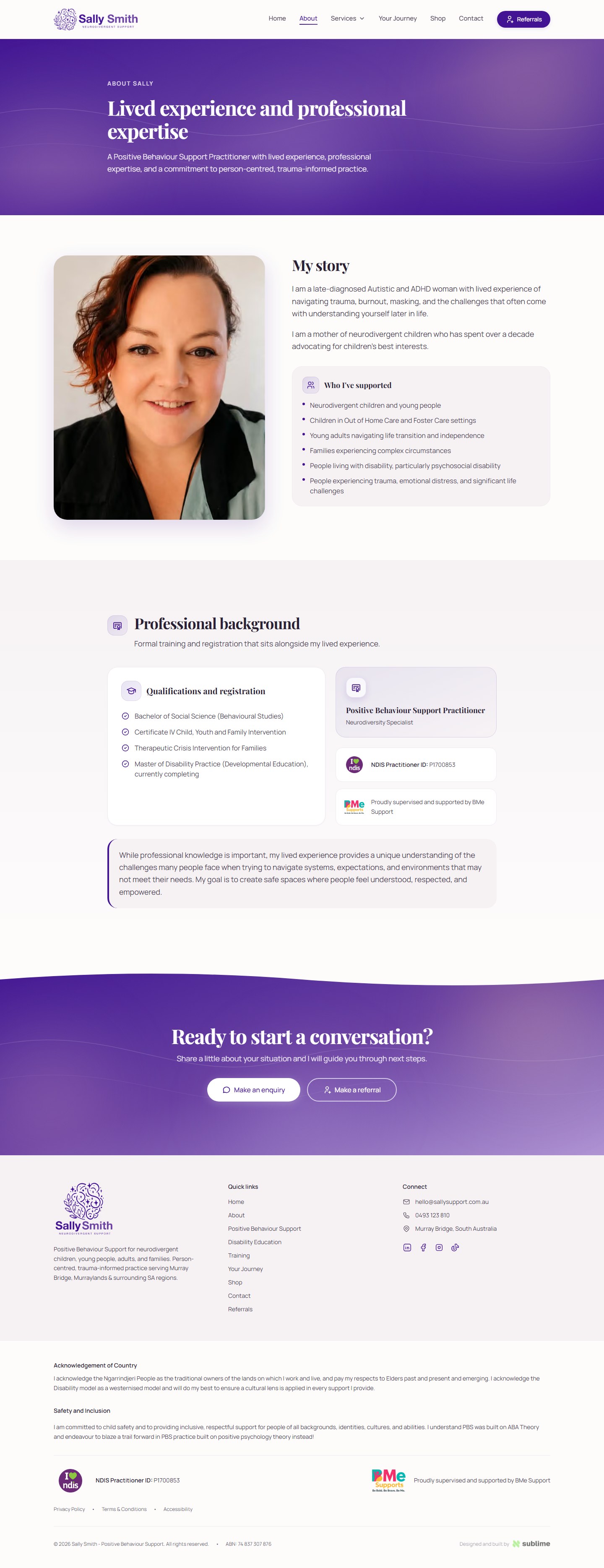 Sally Smith — Positive Behaviour Support image 4