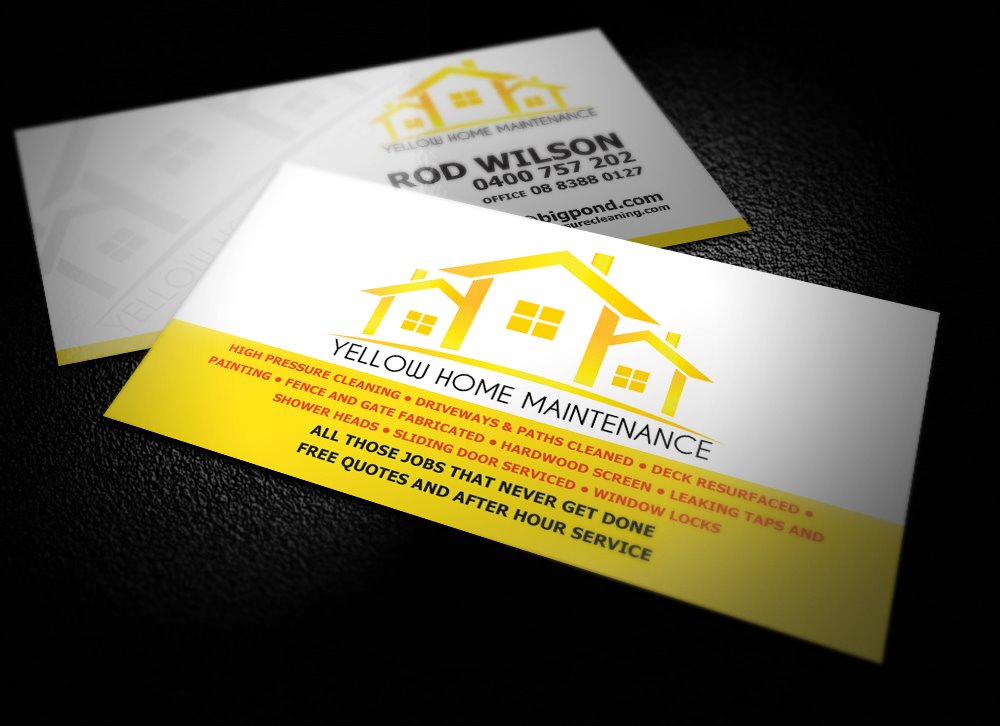 Yellow Home Maintence image 2